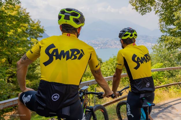 Sambì Bike T-Shirt Gialla